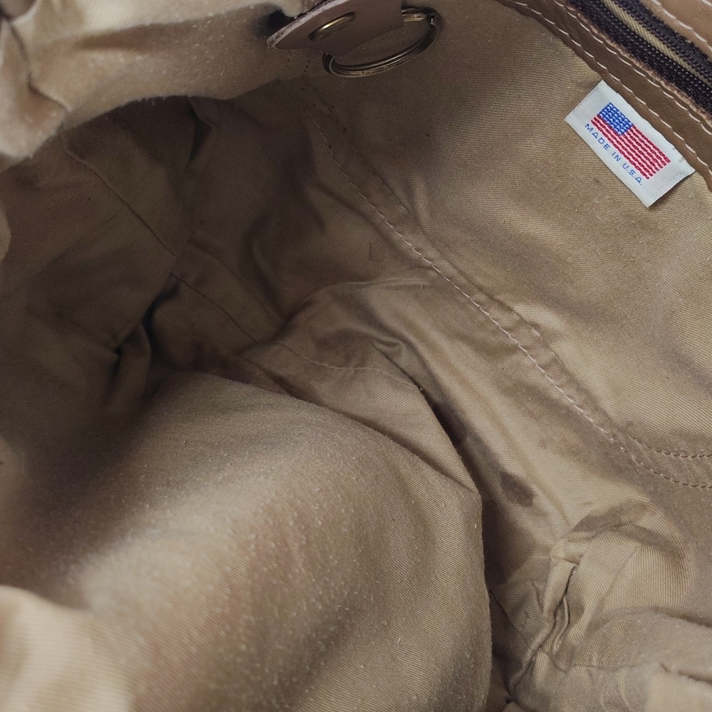 Stone Mountain Brown Multi Sections Shoulder Cros… - image 6